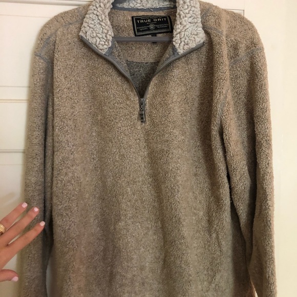 True grit half zip sweatshirt - Picture 3 of 4